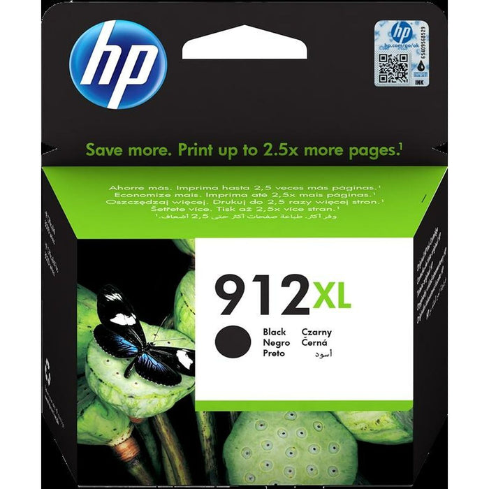 Original Ink Cartridge HP 912XL Black (30 Units)
