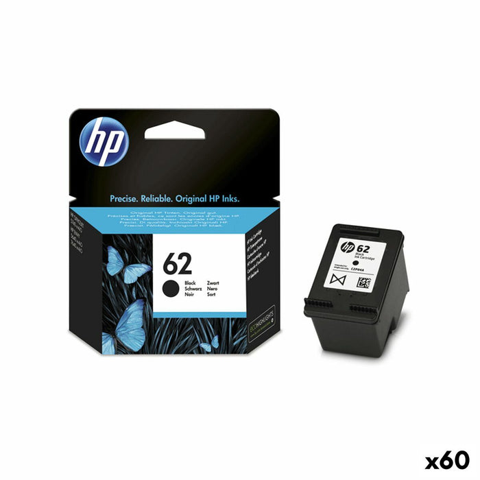 Original Ink Cartridge HP ENVY 5640 -Nº 62 Black (60 Units)