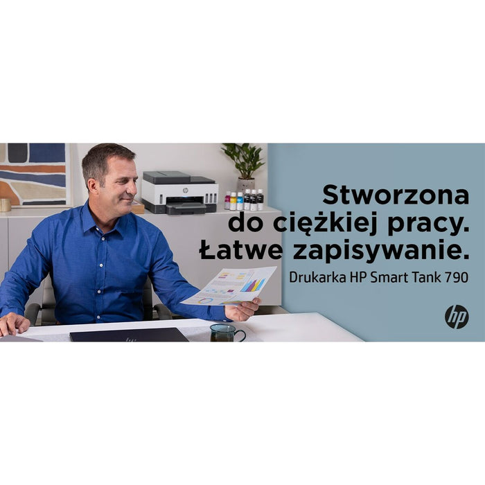 HP Smart Tank 790 All-in-One A4 Color Dual-band WiFi Ethernet Print Scan Copy Inkjet Fax 15/9ppm