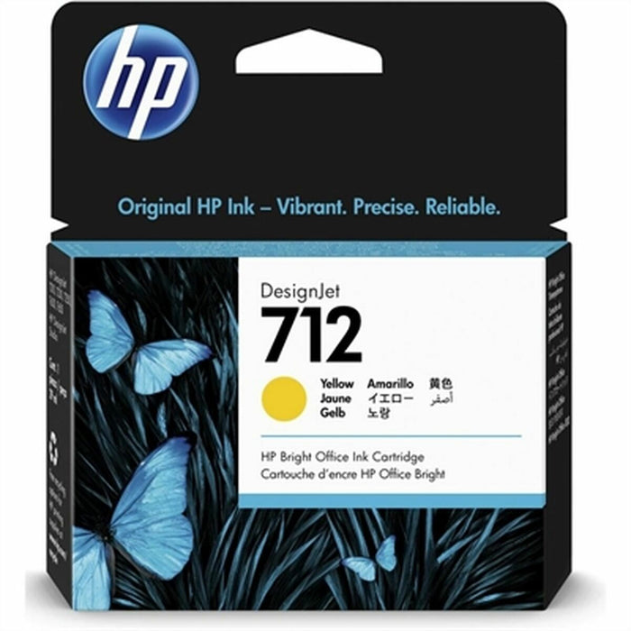 HP 712 29-ml Yellow Ink Cartridge