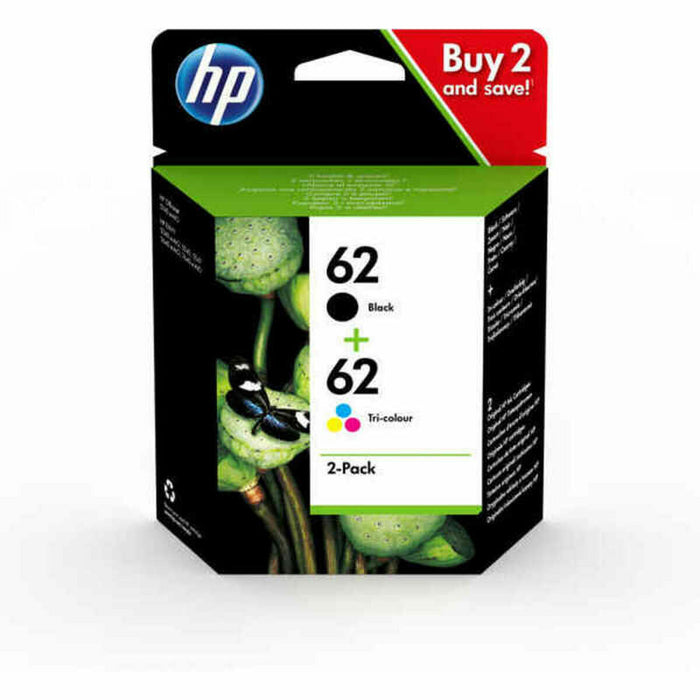 Original Ink Cartridge HP N9J71AE Black Tricolour (2 Units)