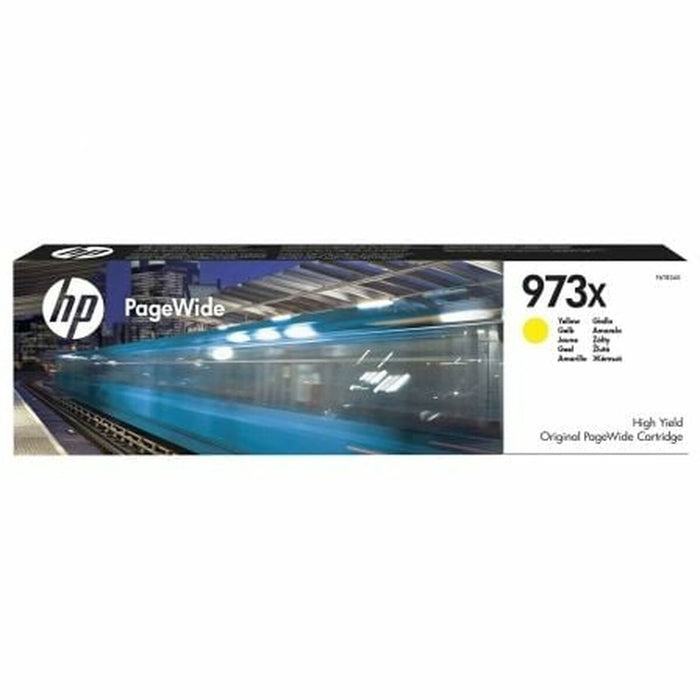 HP 973X High Yield Yellow Original PageWide Cartridge