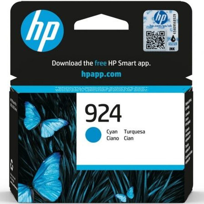 HP 924 Cyan Original Ink Cartridge