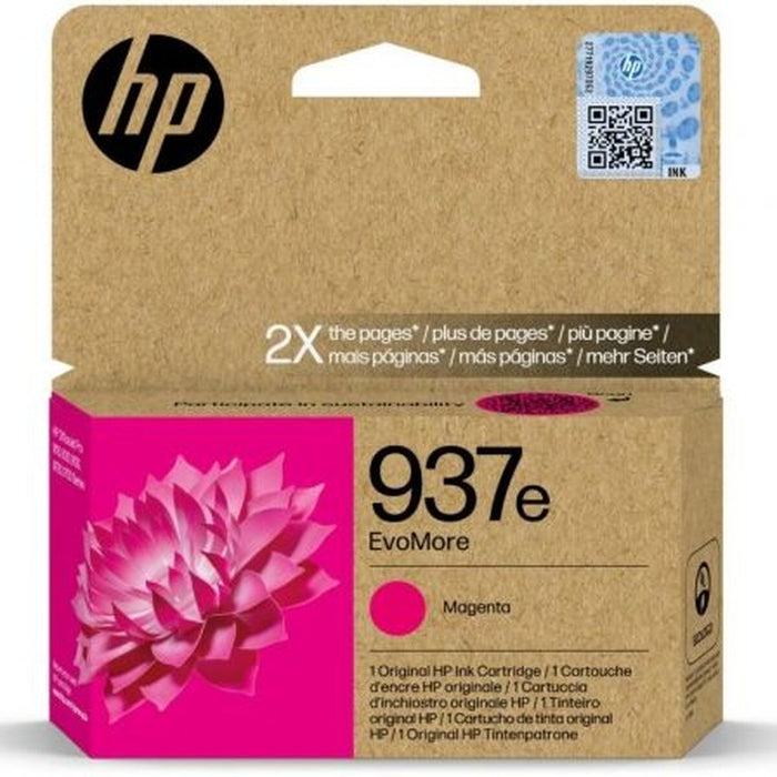 HP 937e EvoMore Magenta Original Ink Cartridge