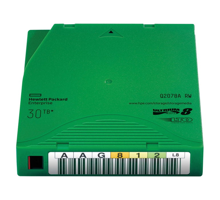HPE LTO-8 Ultrium 30TB RW Data Cartridge (P)