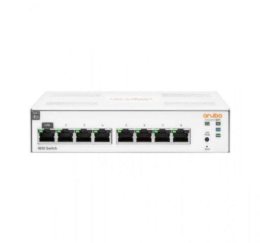 HPE Networking Instant On Switch 8p Gigabit 1830 - Switches<<<HP мрежови продукти<<<HPE<<<PolyComp&&&Компютър Мрежи и