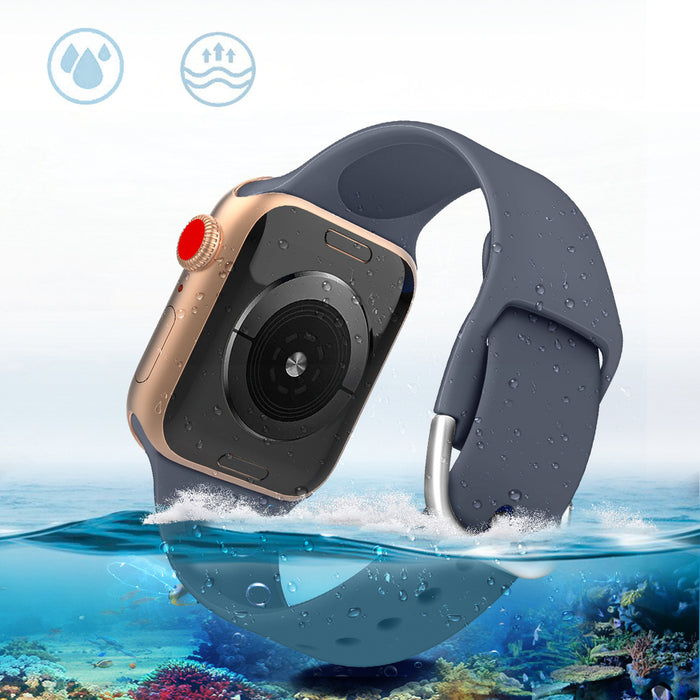 Silicone Strap APS for Apple Watch 38/40/41mm Strap Watch Bracelet - Mint