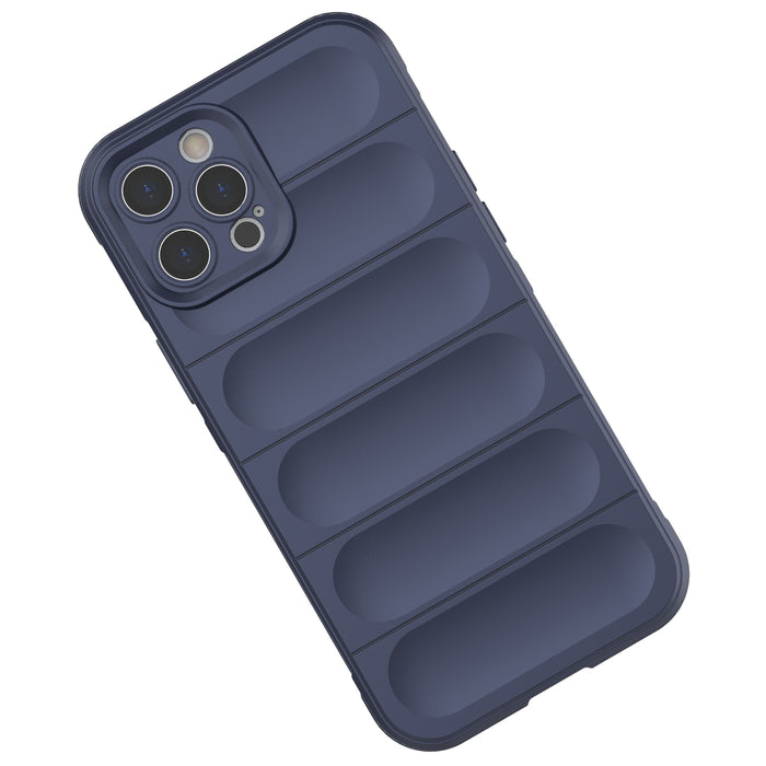 Magic Shield Case case for iPhone 12 Pro Max flexible armored dark blue cover