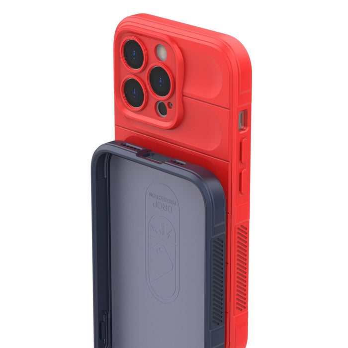 Magic Shield Case for iPhone 13 Pro flexible armored cover red