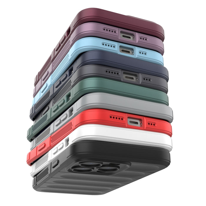 Magic Shield Case for iPhone 13 Pro flexible armored cover light blue