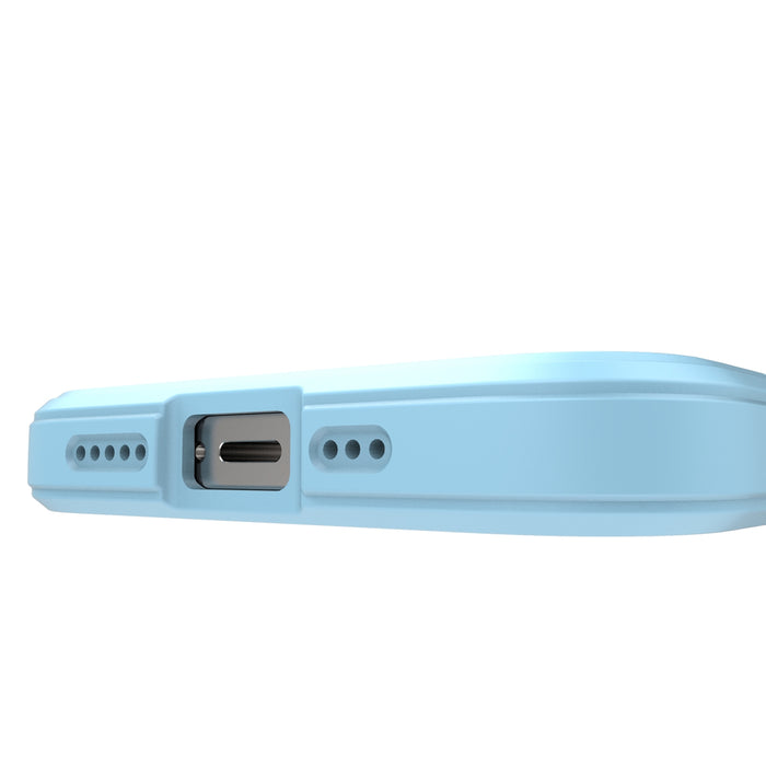 Magic Shield Case for iPhone 13 Pro flexible armored cover light blue