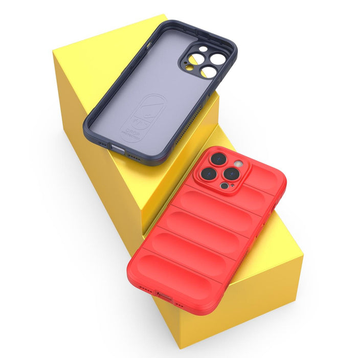 Magic Shield Case for iPhone 13 Pro Max flexible armored cover red