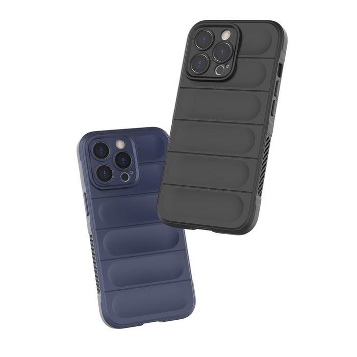 Magic Shield Case for iPhone 13 Pro Max flexible armored burgundy cover