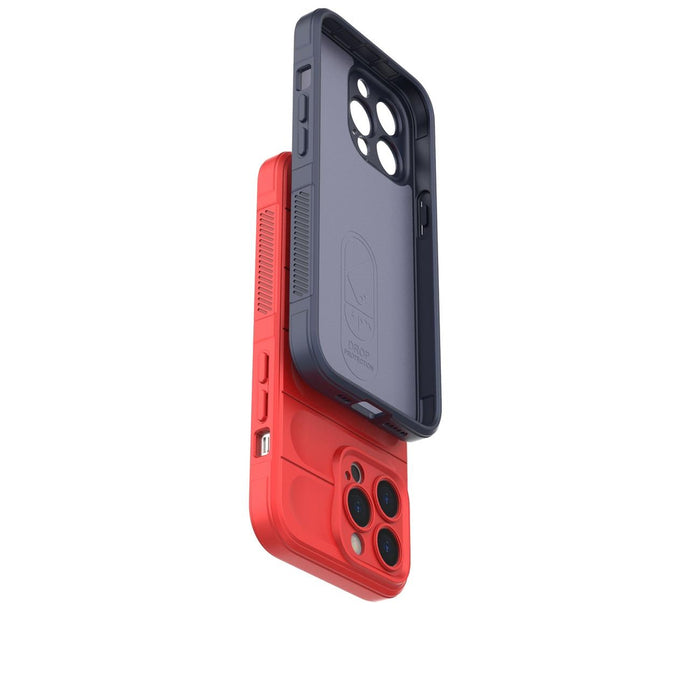 Magic Shield Case case for iPhone 13 Pro Max flexible armored case dark blue
