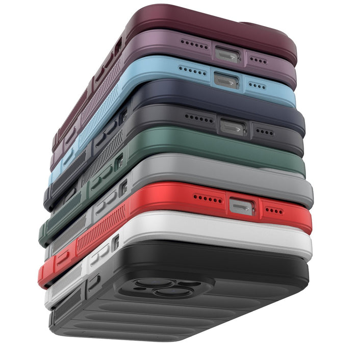 Magic Shield Case case for iPhone 14 Plus flexible armored dark blue cover