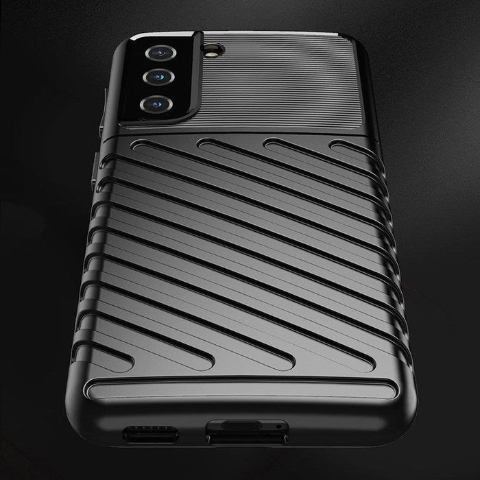 Thunder Case case for Samsung Galaxy S23+ silicone armor case blue