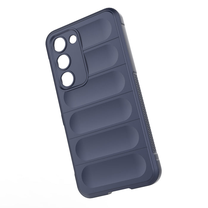 Magic Shield Case for Samsung Galaxy S23+ flexible armored cover blue
