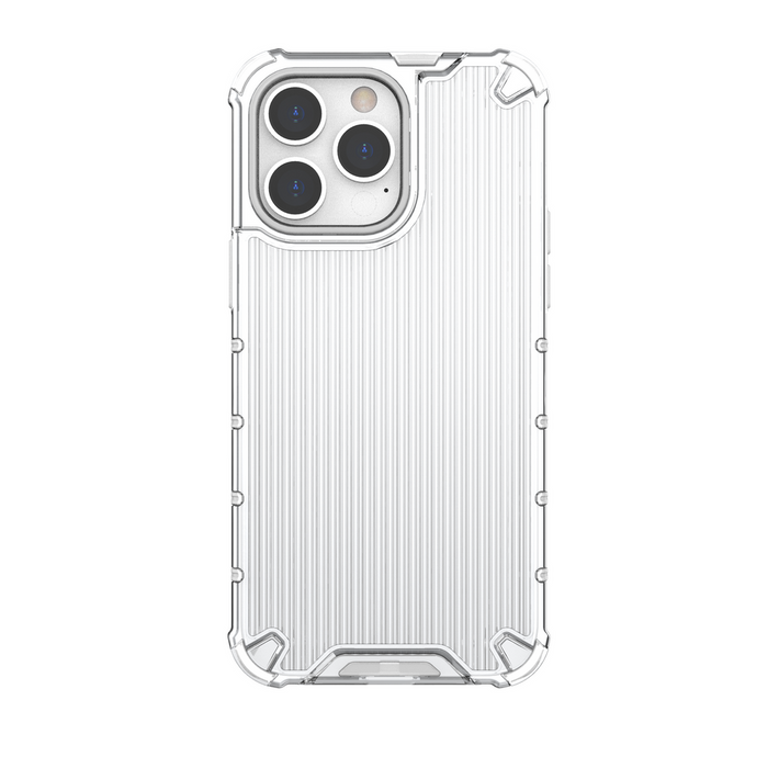 Ombre Protect Case for iPhone 13 Pro Max pink and blue armored case