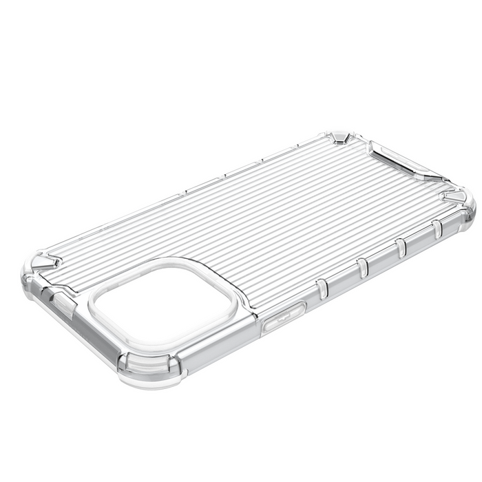 Ombre Protect Case for iPhone 13 Pro Max pink and blue armored case