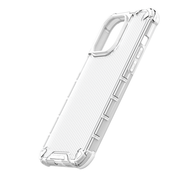 Ombre Protect Case for iPhone 13 Pro Max pink and blue armored case