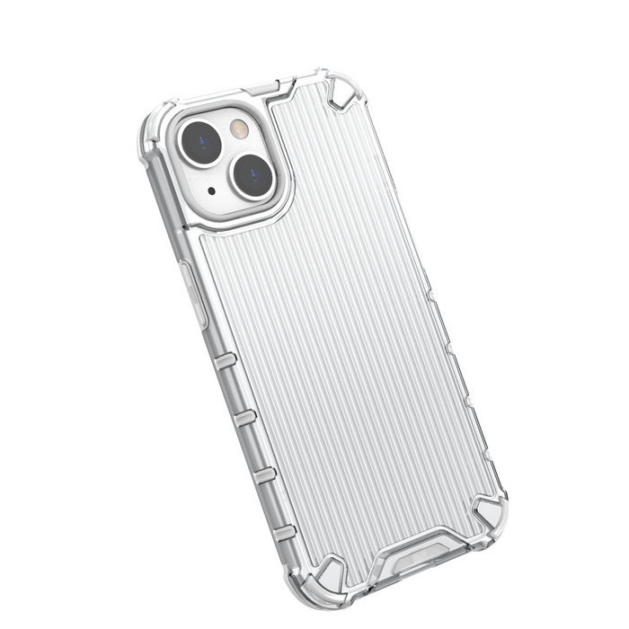 Ombre Protect Case for iPhone 14 Plus armored cover pink and blue