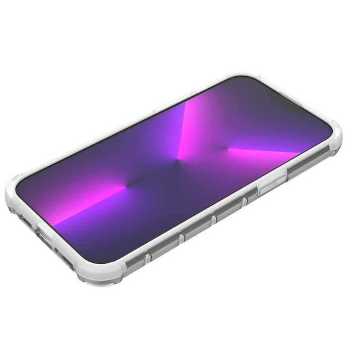 Ombre Protect Case for iPhone 14 Pro Max pink and blue armored case