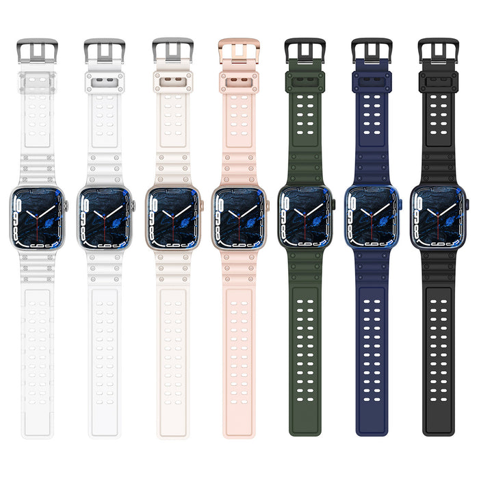 Strap Triple Protection for Apple Watch 38 / 40 / 41 mm band bracelet - navy blue