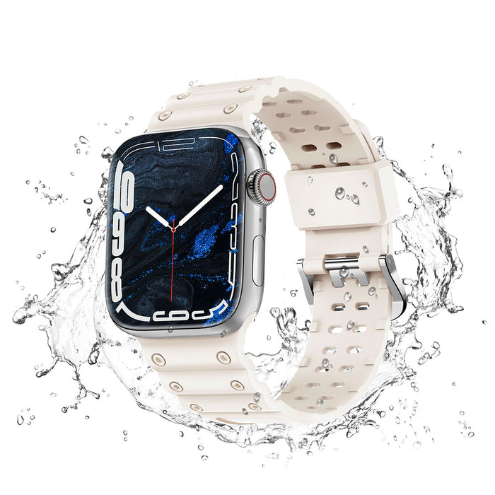 Strap Triple Protection for Apple Watch 38 / 40 / 41 mm band bracelet - beige