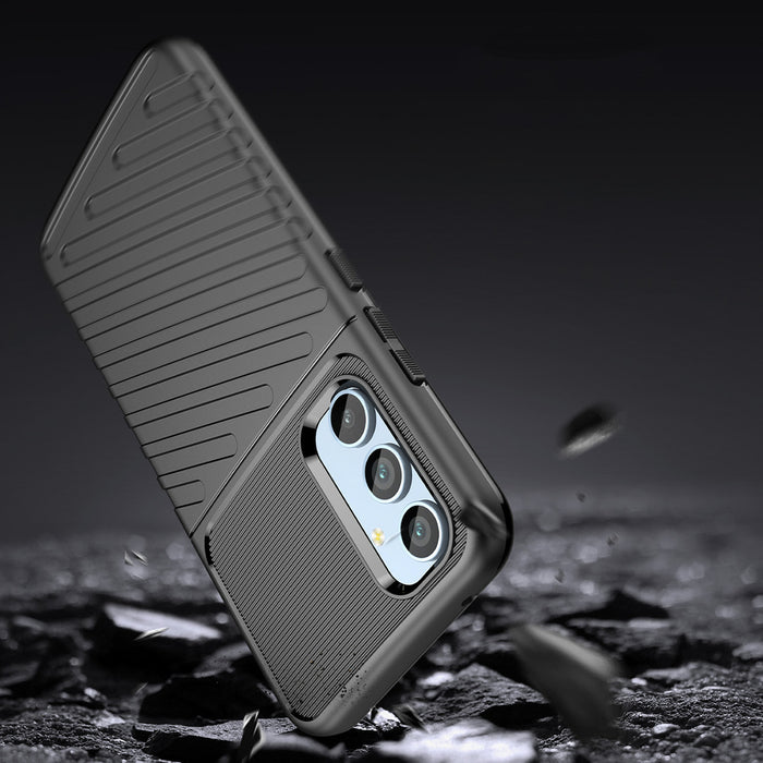 Thunder Case case for Samsung Galaxy A54 5G silicone armored cover blue