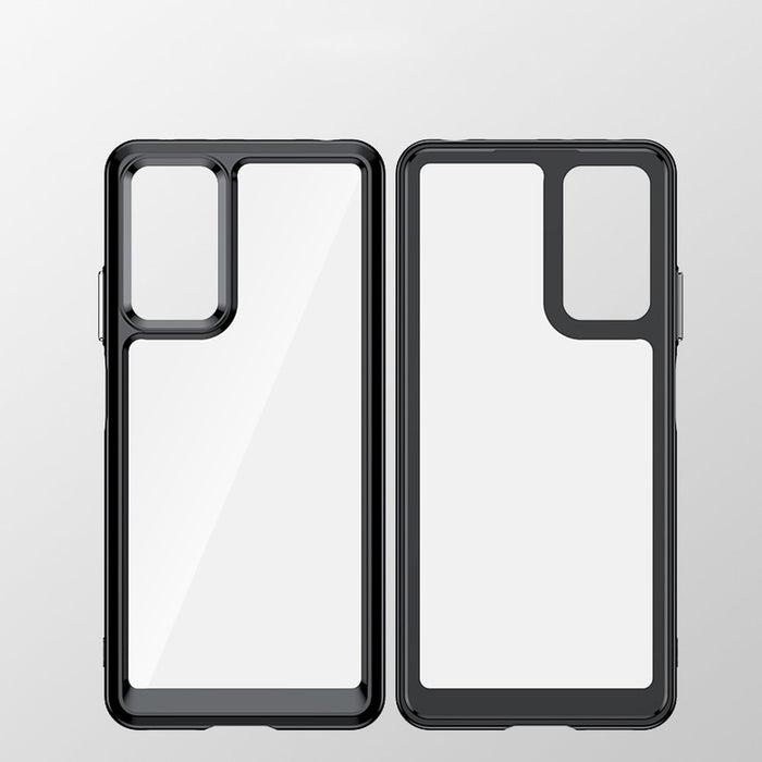 Outer Space Case for Xiaomi Poco X5 5G / Redmi Note 12 5G cover with a flexible frame blue