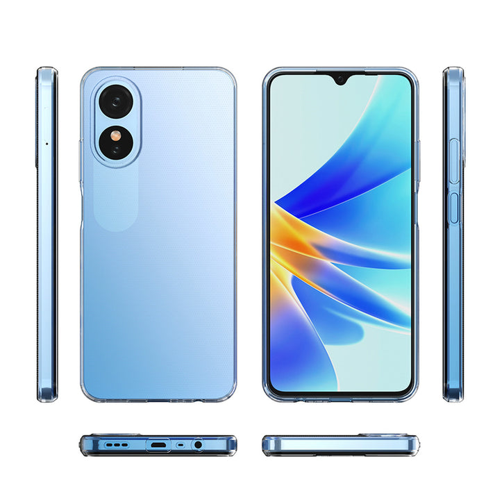 Ultra Clear 0.5mm case for Oppo A17 thin cover transparent