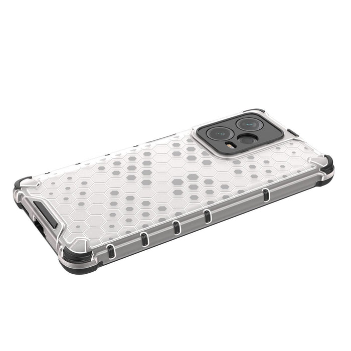 Honeycomb case for Xiaomi Redmi Note 12 Pro+ armored hybrid cover black