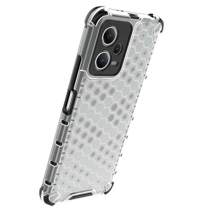 Honeycomb case for Xiaomi Redmi Note 12 5G / Poco X5 5G armored hybrid case blue
