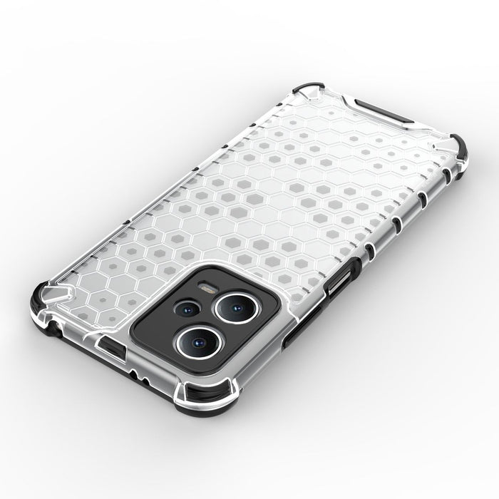 Honeycomb case for Xiaomi Redmi Note 12 5G / Poco X5 5G armored hybrid cover black