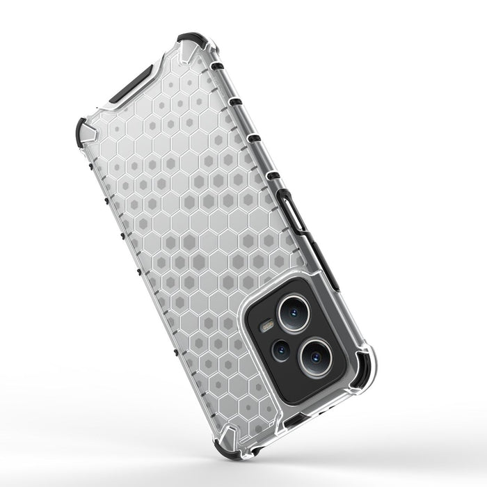 Honeycomb case for Xiaomi Redmi Note 12 5G / Poco X5 5G armored hybrid cover black