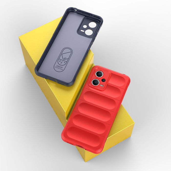 Magic Shield Case for Xiaomi Redmi Note 12 5G / Poco X5 5G Flexible Armor Cover Black