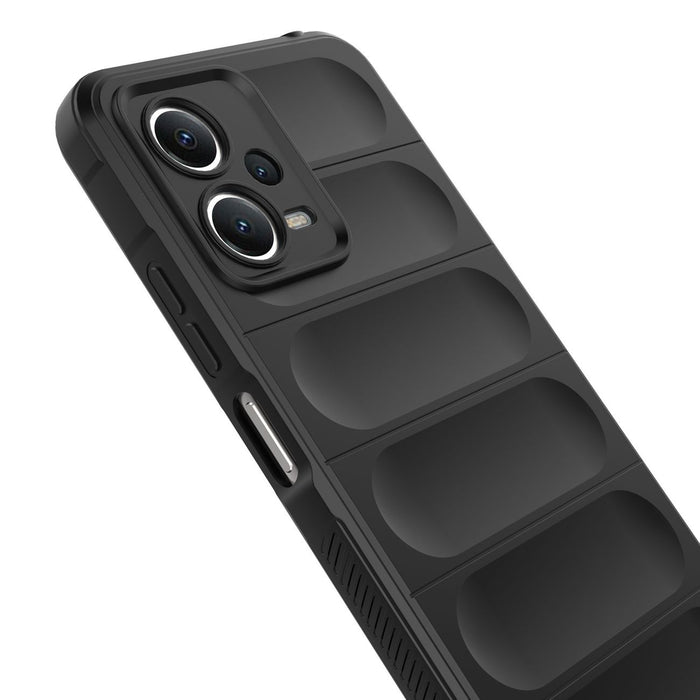 Magic Shield Case for Xiaomi Redmi Note 12 5G / Poco X5 5G Flexible Armor Cover Black