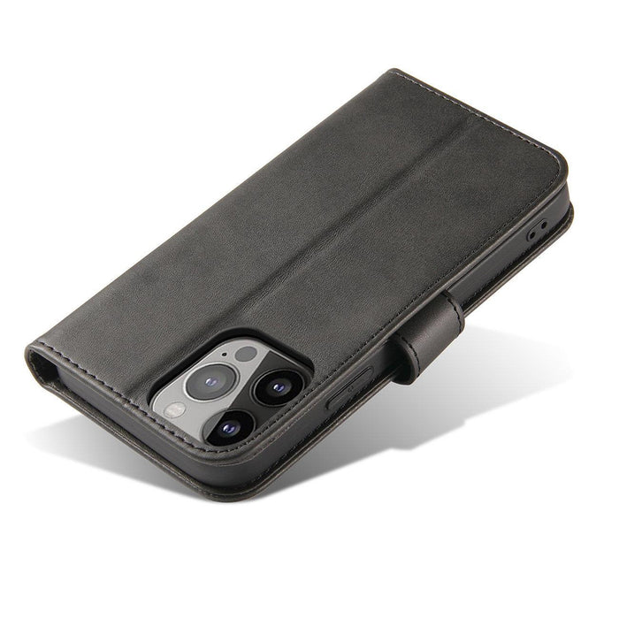 Magnet Case case for Vivo Y16 / Vivo Y02s flip cover wallet stand black