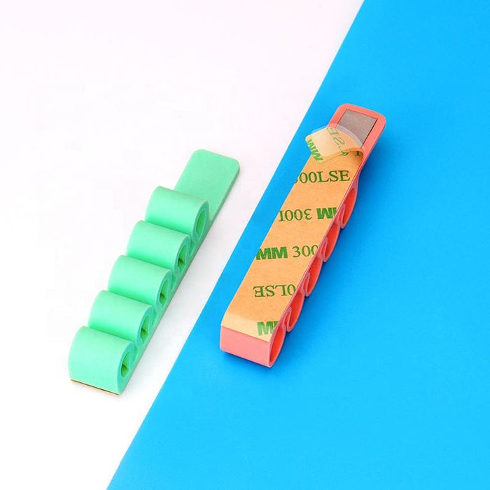 Silicone office organizer - green