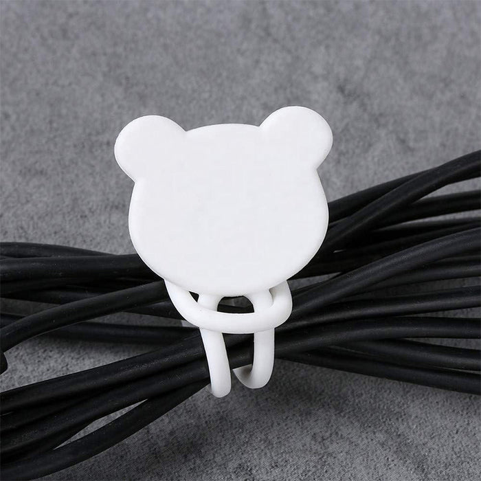 Silicone cable reel - yellow