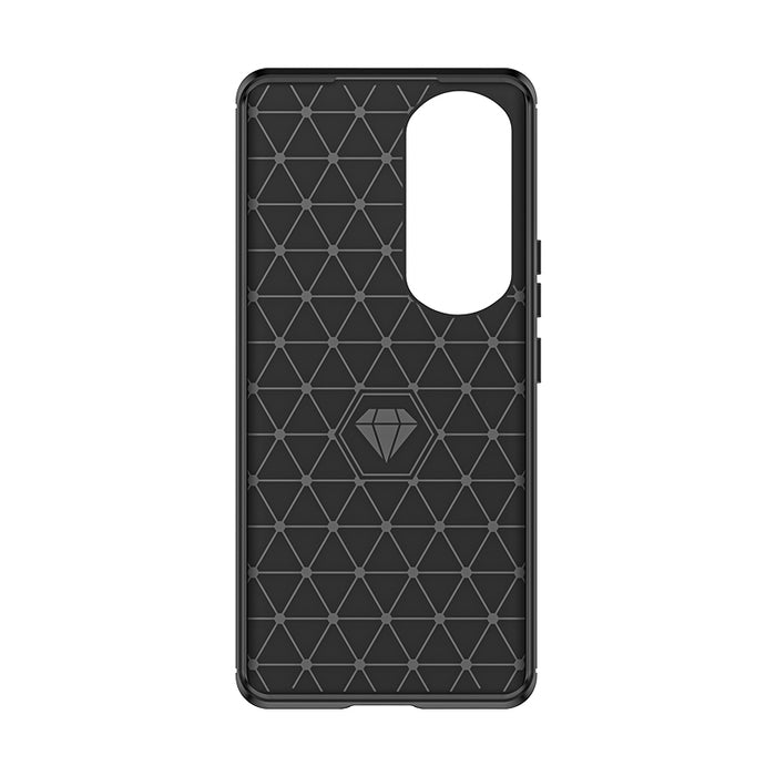 Carbon Case for Honor 90 Pro - black