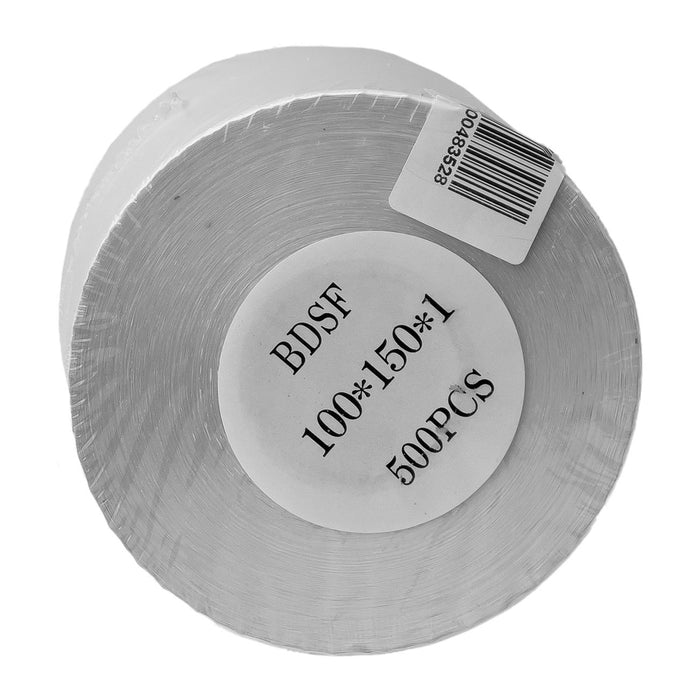 Thermal labels 100x150mm (500 pieces) - white
