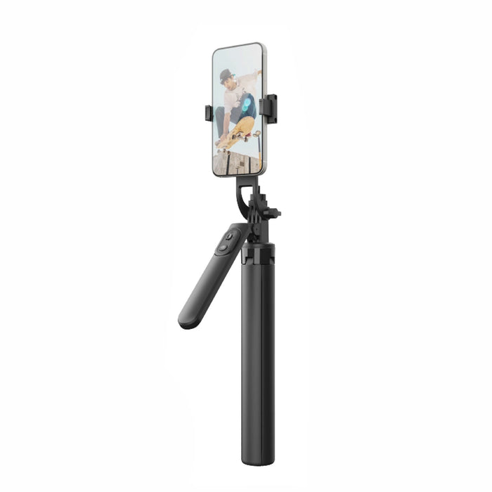 Selfie stick WH181-Y1S 1.75m aluminum alloy telescopic tripod with phone holder - black