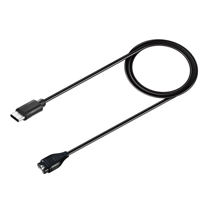 Magnetic Charger for Garmin Smartwatches with USB-C - Black