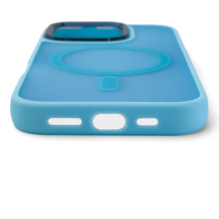 Magnetic Collection MagSafe case for iPhone 16 - light blue