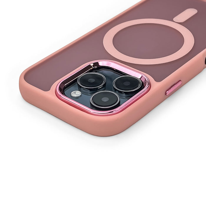 Magnetic Collection MagSafe iPhone 16 Pro Max Case - Pink