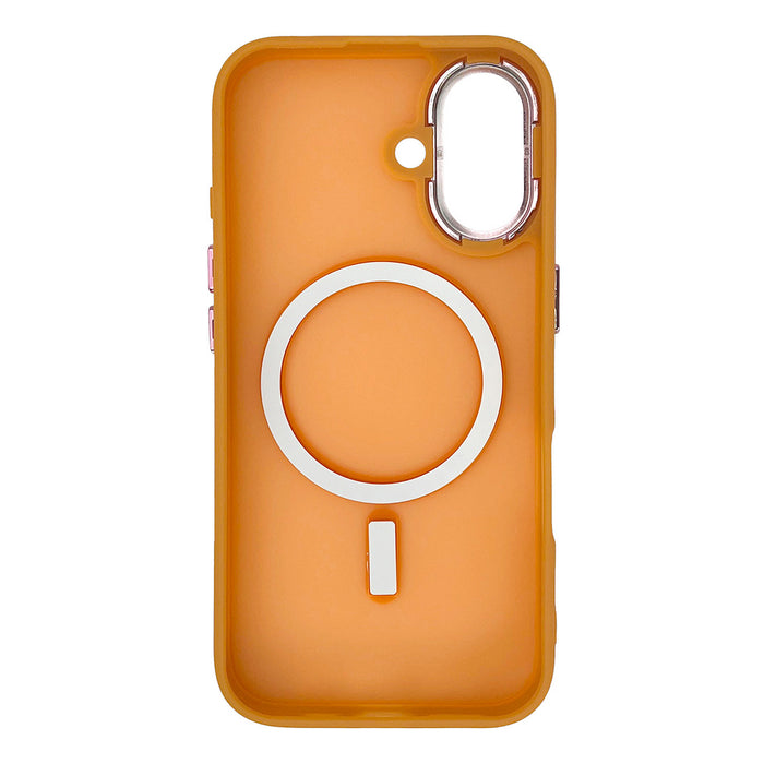 Magnetic Collection MagSafe iPhone 16 Case - Orange