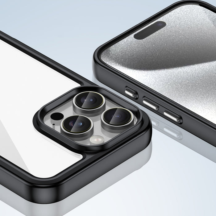 Outer Space Case with Gel Frame for iPhone 16 Pro Max - Black