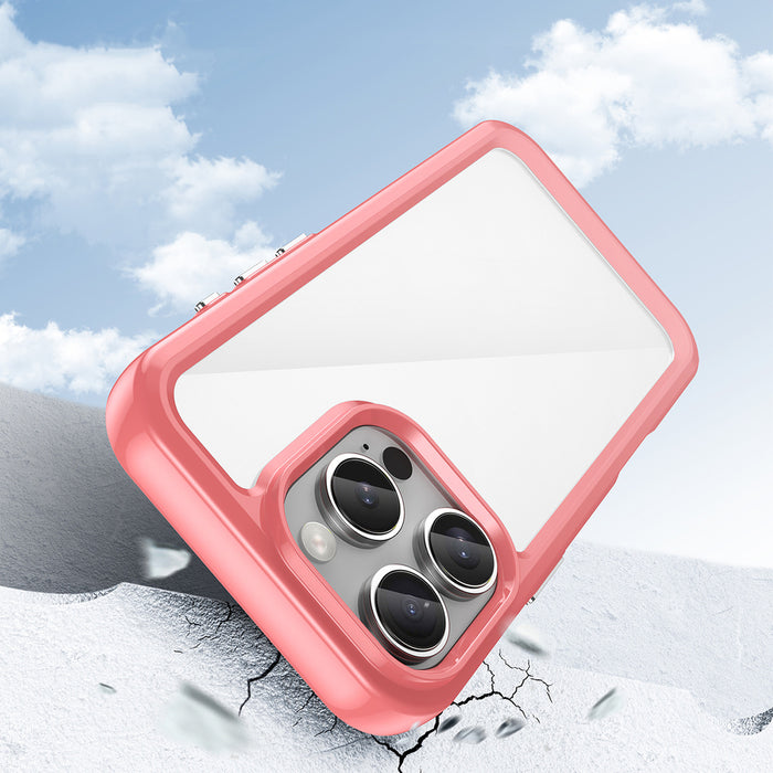 Outer Space Case with Gel Frame for iPhone 16 Pro Max - Red