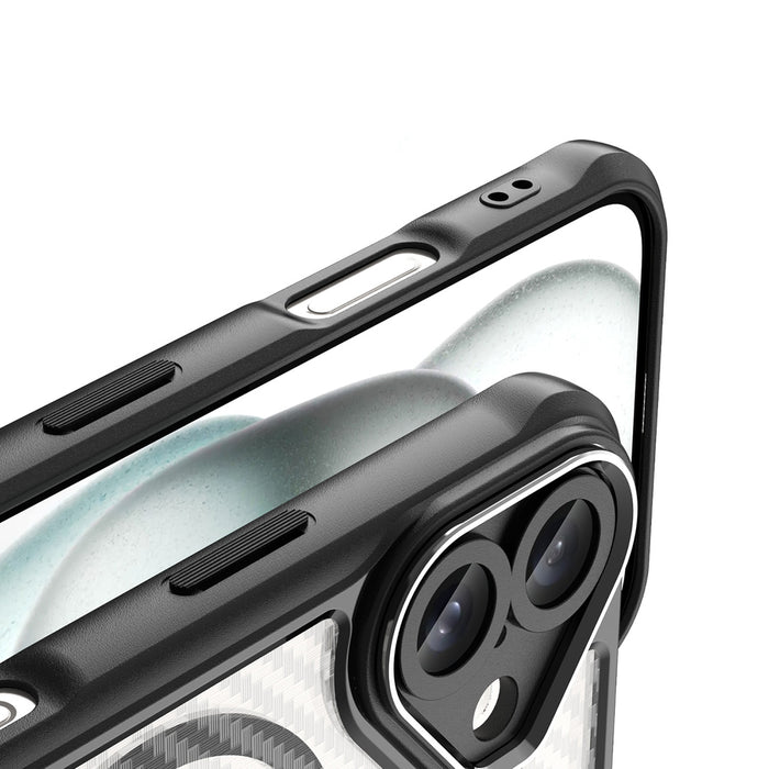 Leading Series MagSafe Silicone Case for iPhone 16 - Black